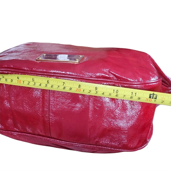 Marc Jacobs Red Patent Leather Two Way Too Hot To Handle Bag - Picture 8 of 14